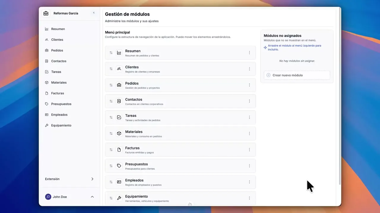 Tu aplicación lista en unos minutos.